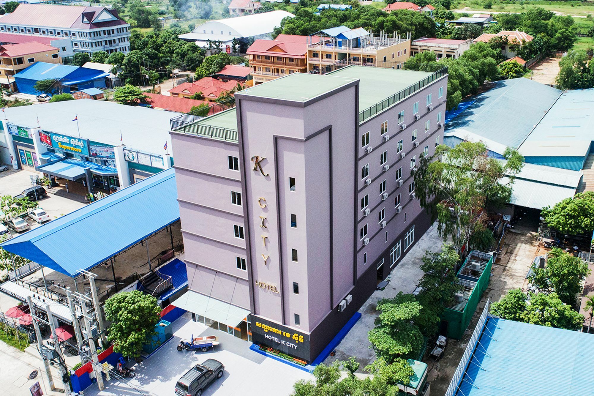 K City Hotel Phnom Penh Dış mekan fotoğraf